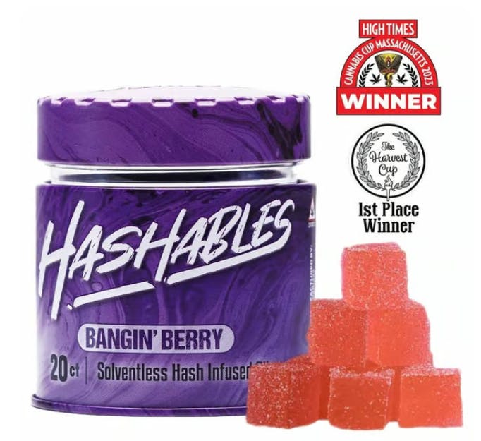 Product Hashables | Bangin Berry | 100mg