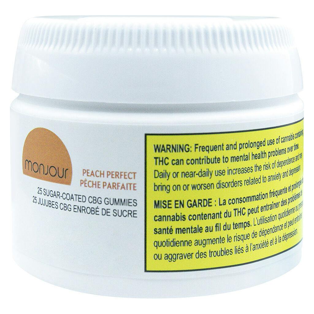 Monjour - peach perfect cbg - 25 pack