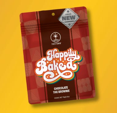 Product: Treetown | Four Corner Chocolate Brownie | 200mg