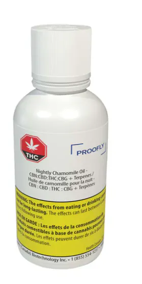 Nightly Chamomile CBD/CBN/CBG/THC Oil | Pacificanna - Fairfield