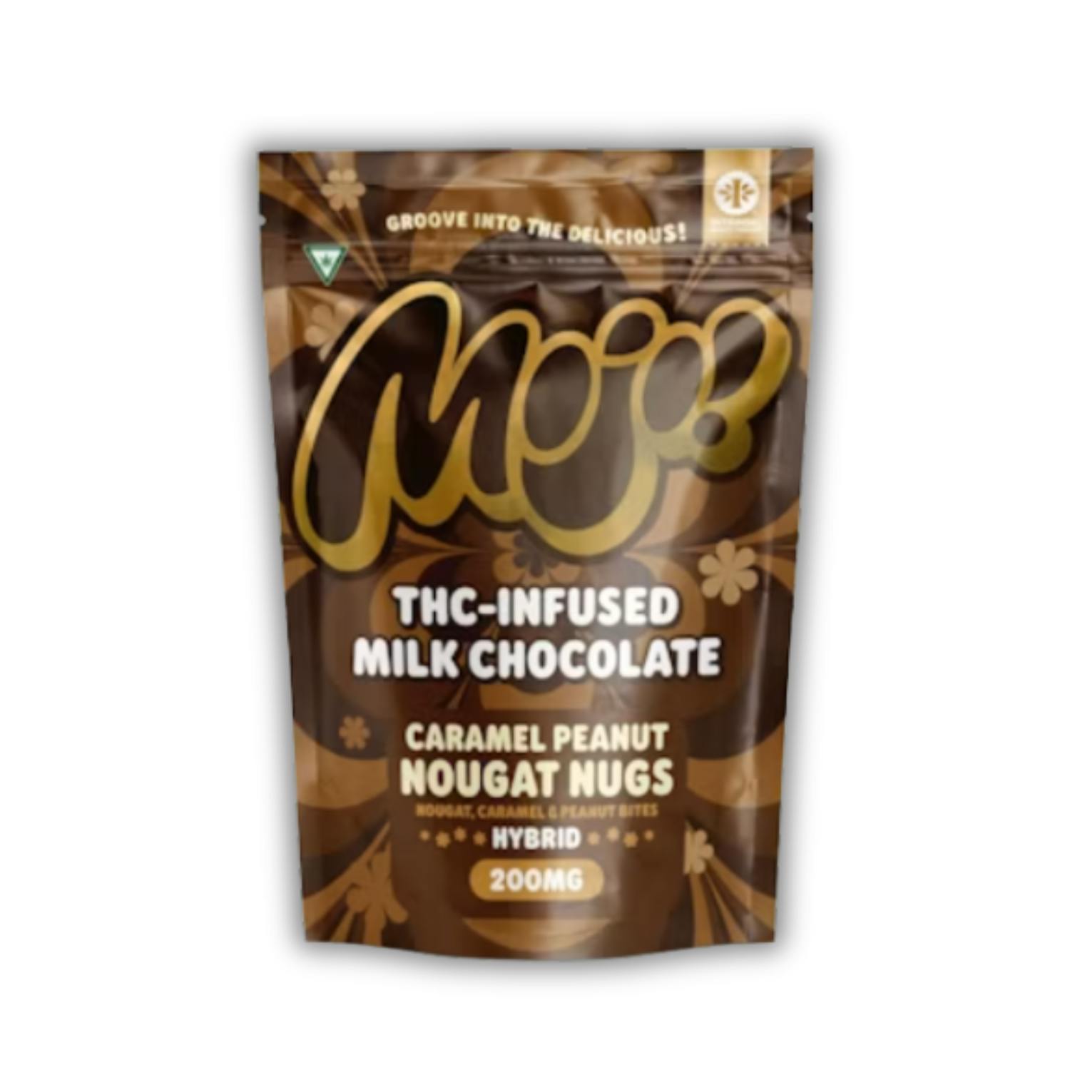 Mojo - Edibles - (200mg) - Hybrid - **CARAMEL PEANUT NOUGAT NUGS** (3/$33)