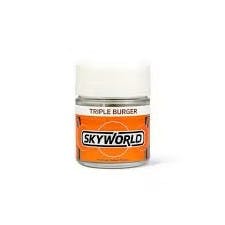 Skyworld | Triple Burger Jar | Flower