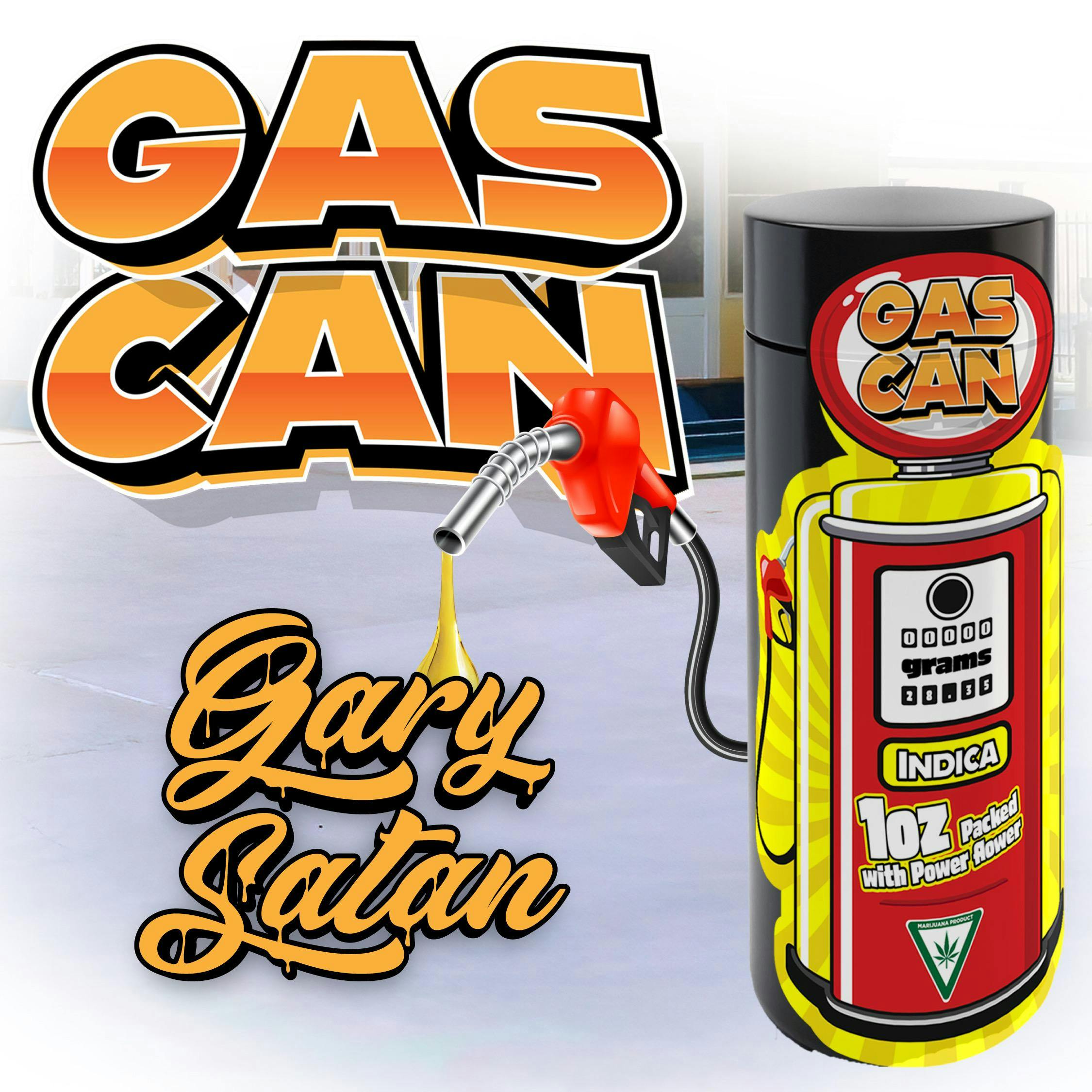 Gas Can - 28g Jar - Gary Satan