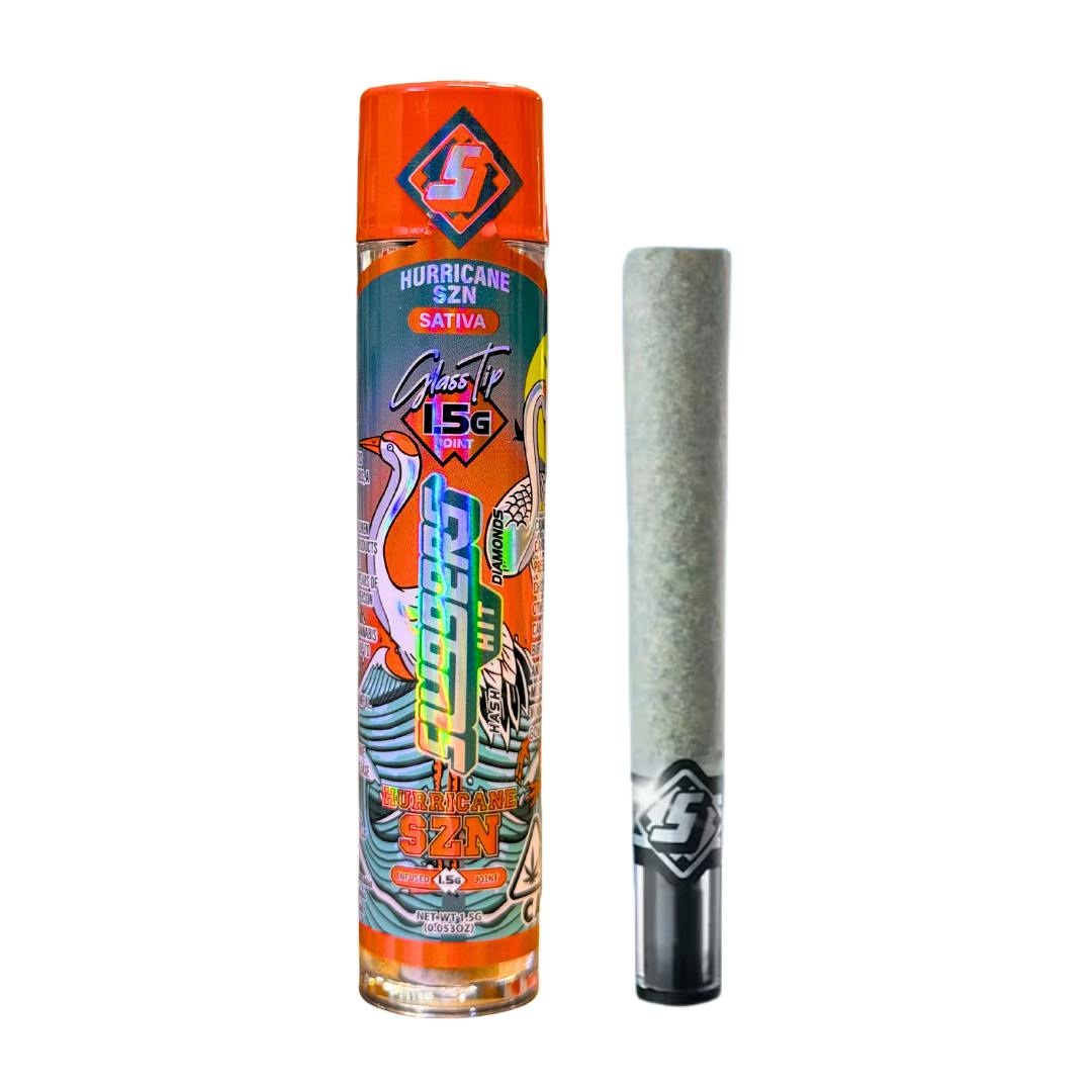 HURRICANE SZN HASH & DIAMOND INFUSED PREROLL