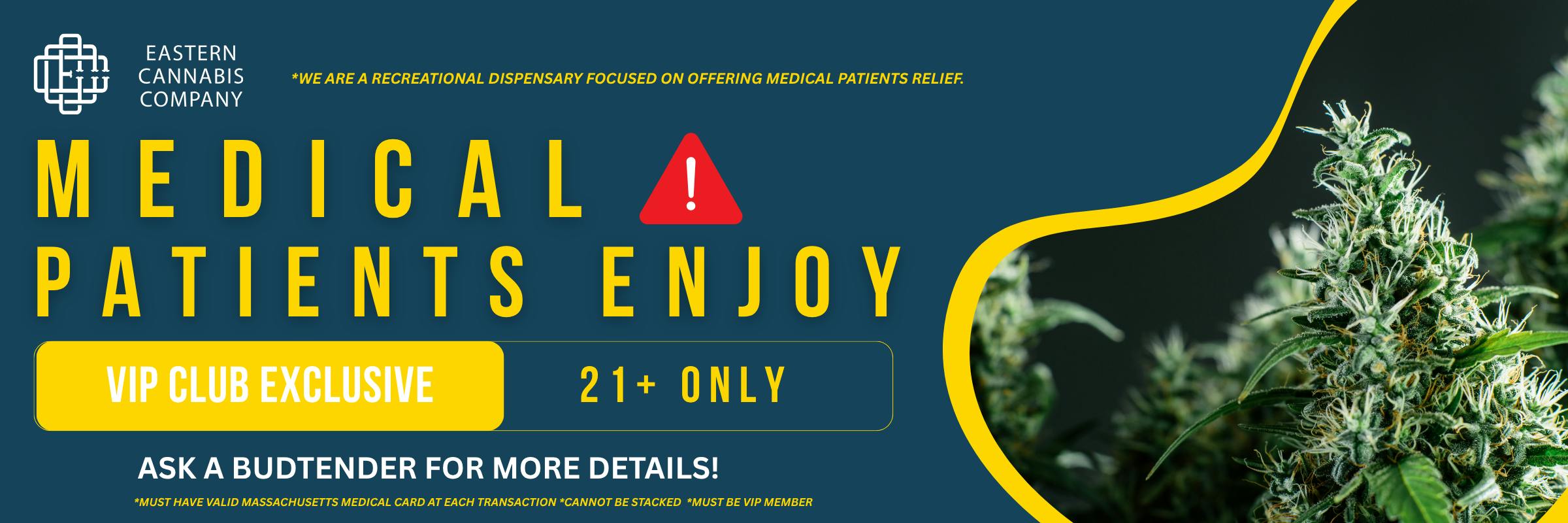Medical Patient Bonus VIP Banner
