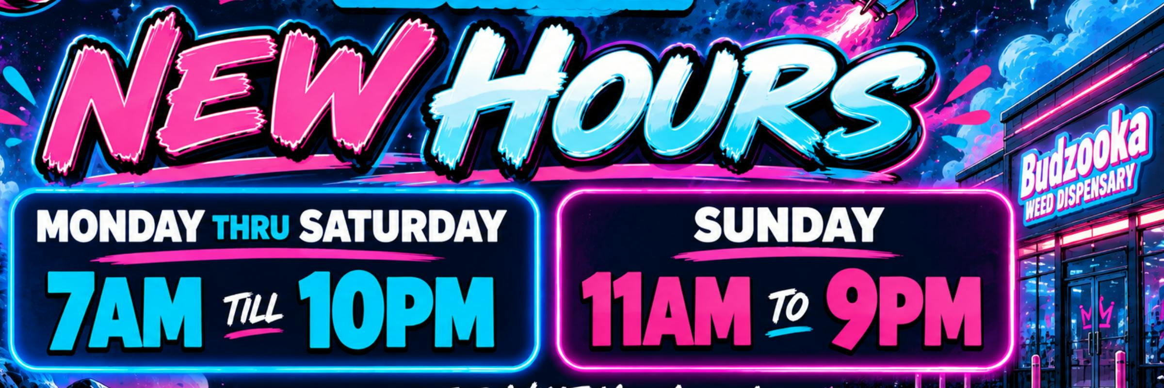 NEW WEED HOURS 