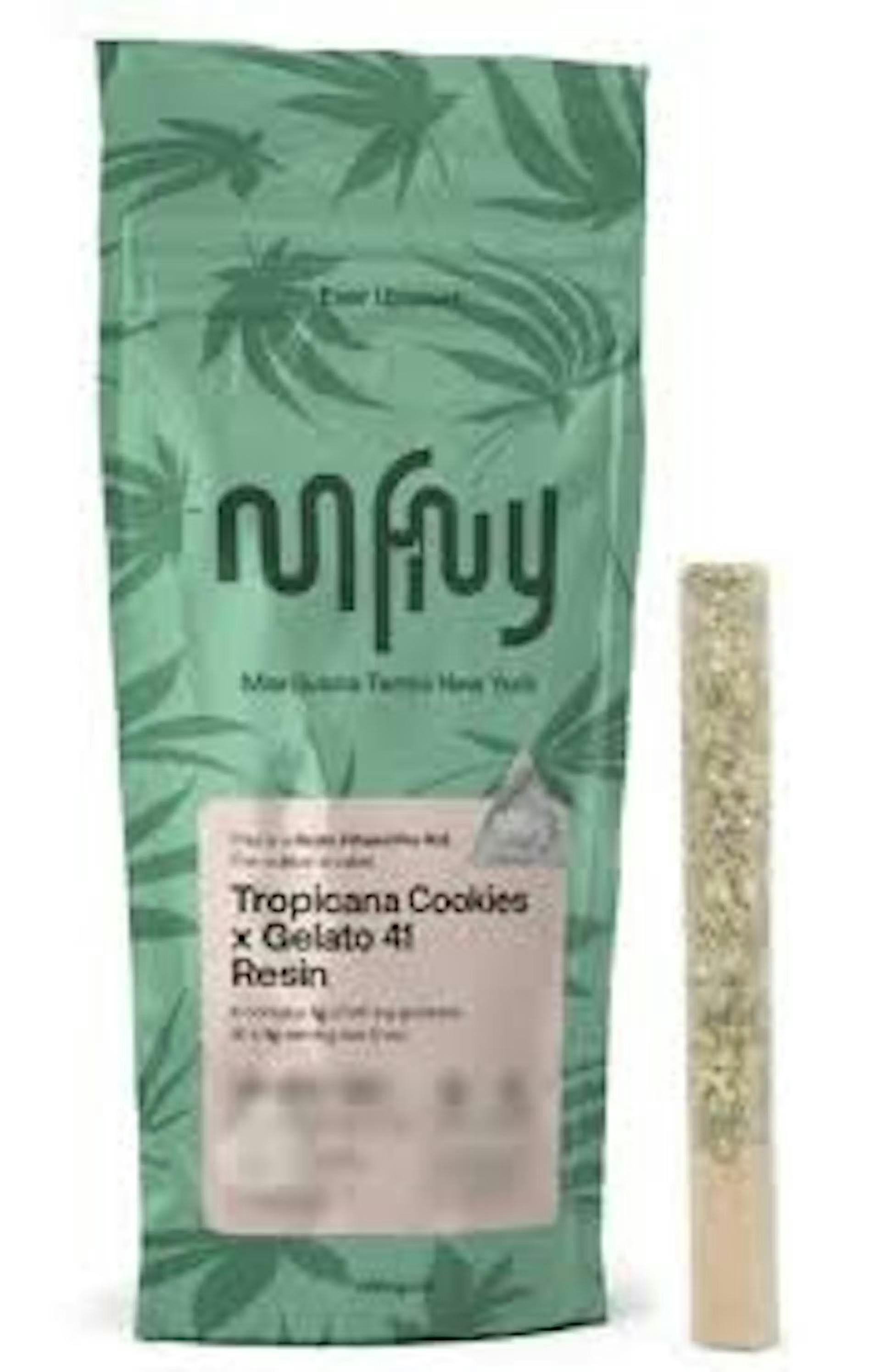 Photo of Tropicana Cookies x Gelato 41 Resin | Infused Pre-Roll