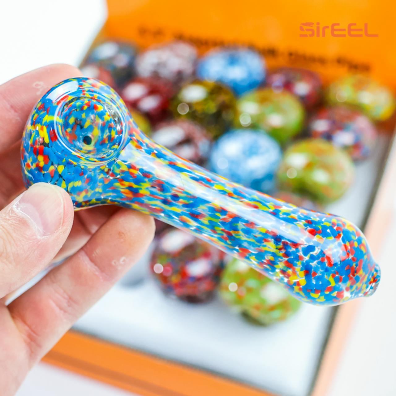 Product: 4.5" Sireel Glass Hand Pipe