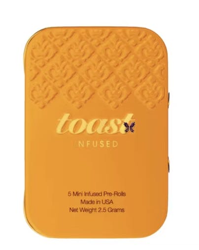 Toast Diamond Cake infused .5g Pre Rolls 5pk