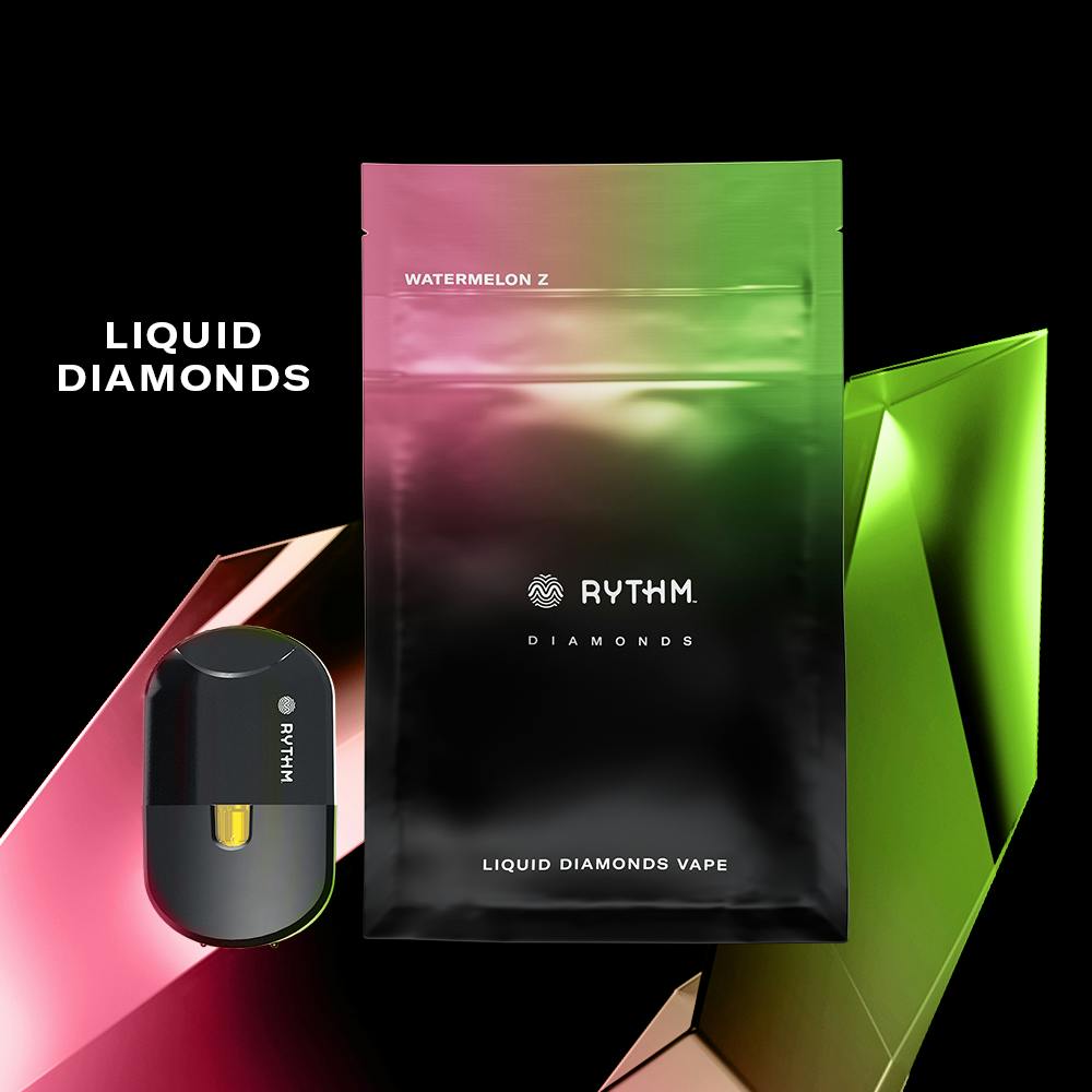 Product GTI Rythm Disposable (Liquid Diamonds) - Watermelon Z (Indica) 1g
