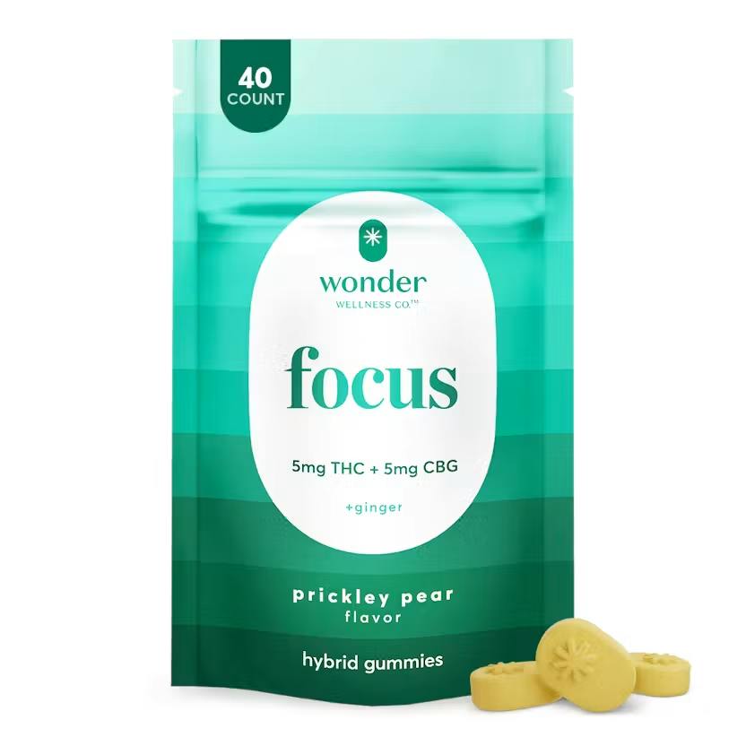 Prickly Pear + Ginger 1:1 CBG:THC Gummies