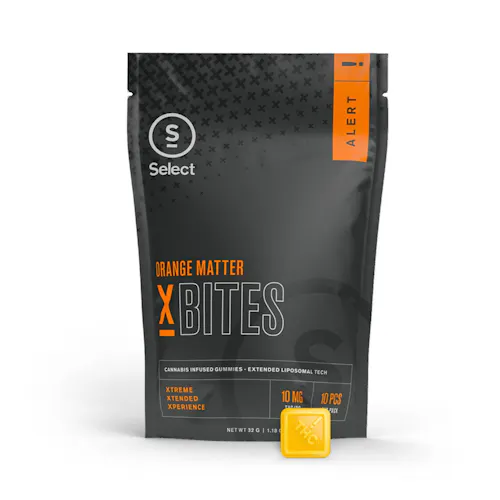 Select 10mg Orange Matter X-Bites 0.1g/100mg-1