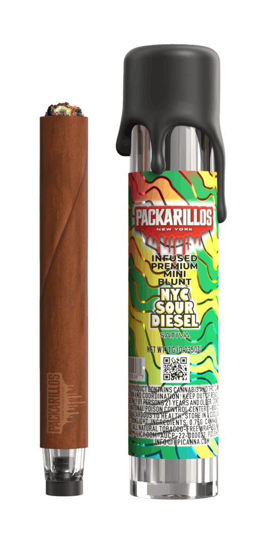 Packarillos - 1g Infused Blunt - Sour Diesel