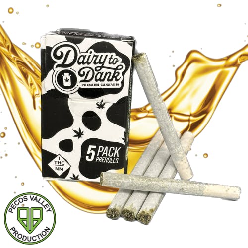 Grass Valley Girl Indica Terp Twist 2.5g PreRoll 5pk by D2D • Pecos Valley Production