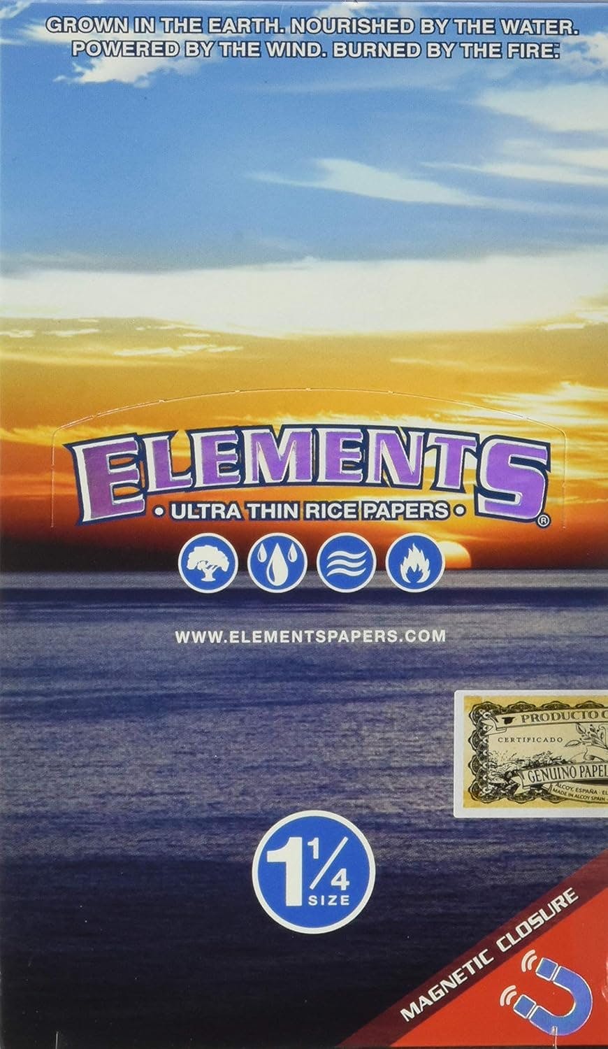 Photo of Elements | 1 1/4 Rice Papers | 50 Leaf Booklet