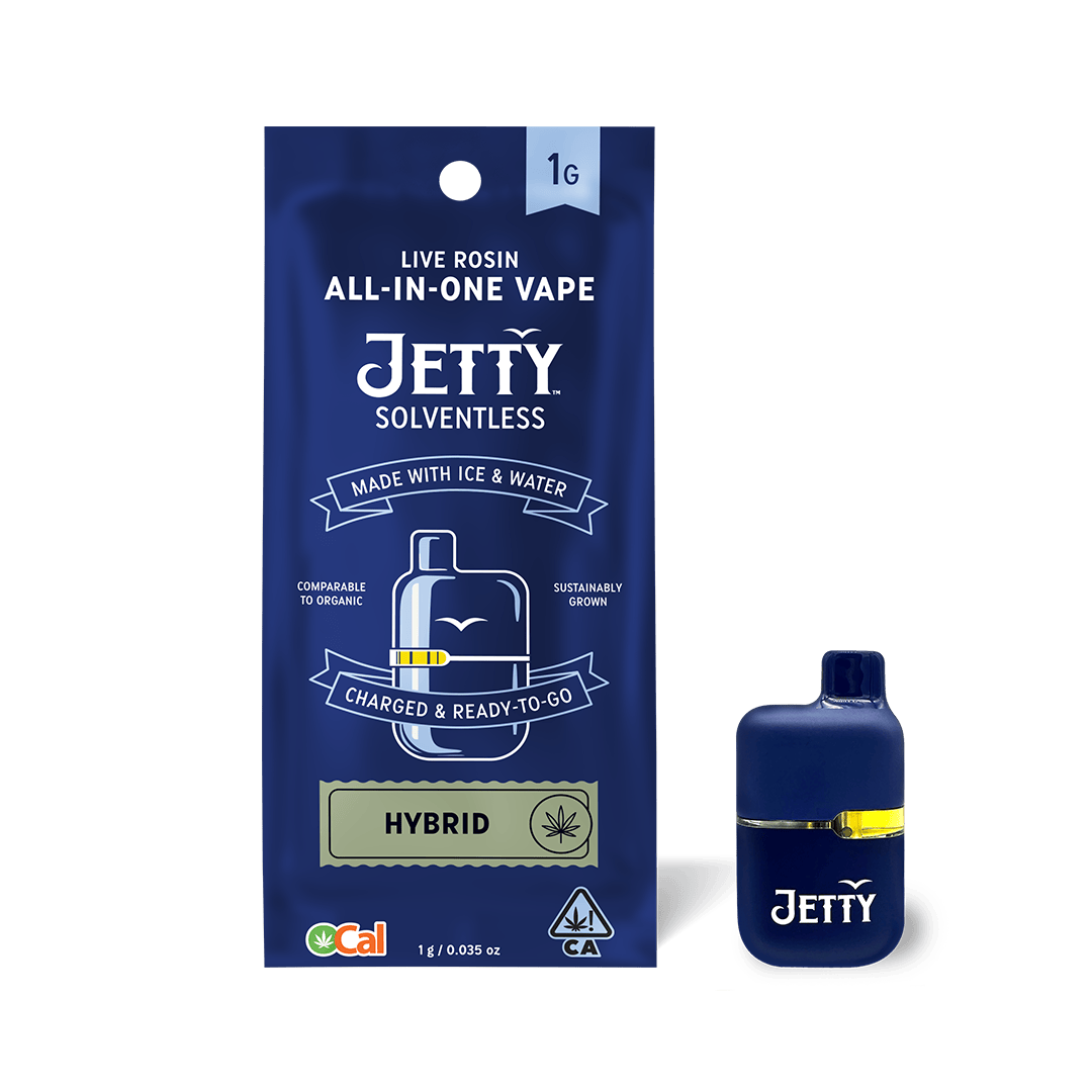 Jetty Extracts | Gorilla Mash | Vape Mini Tank AIO Solventless - Hybrid