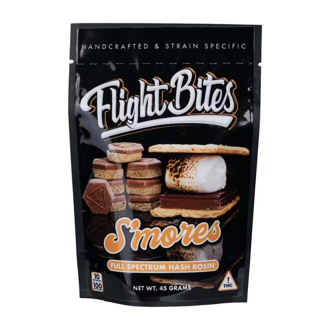 Flight Bites - S'mores - Gummy - 10ct - 100mg - Cookies Flamingo