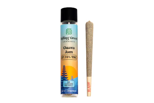 Rolling Green Guava Jam Preroll 1g-1
