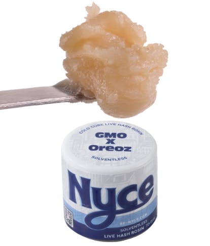 GMO x Oreoz Cold Cure Live Rosin | Nyce