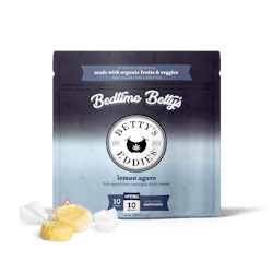 Lemon Agave Bedtime Betty’s [10pk] (100mg THC) With Melatonin Fruit Chews