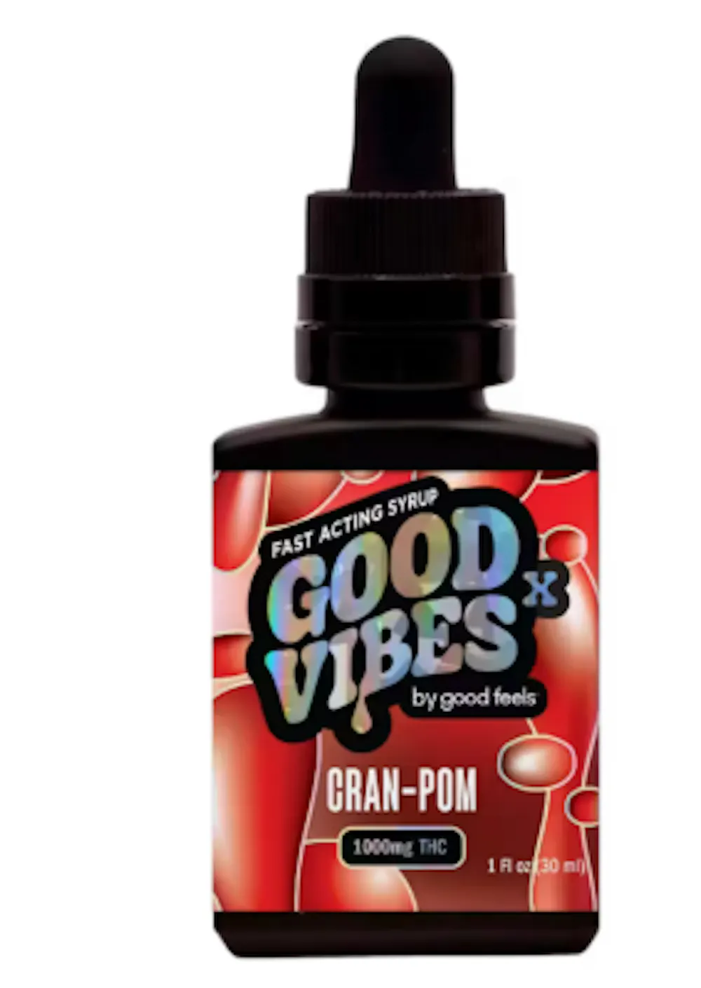 Product Cran-Pom Good Vibes X Fast Acting Syrup