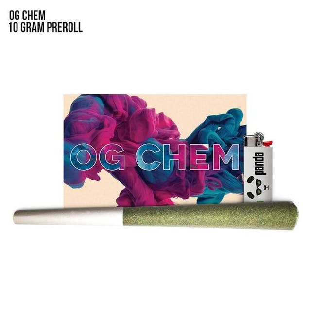 OG Chem holds a special place in the heart of the American cannabis family history, and Phat Panda especially. Its genetic breakdown consists of a cross between two classics: Chem Dog and OG Kush. With diesel and pine notes, this is a skunky strain with a potent smell and taste. Uplifting and euphoric, this sativa-dominant hybrid is known to provide its users with a mood boost and artistic inspiration.