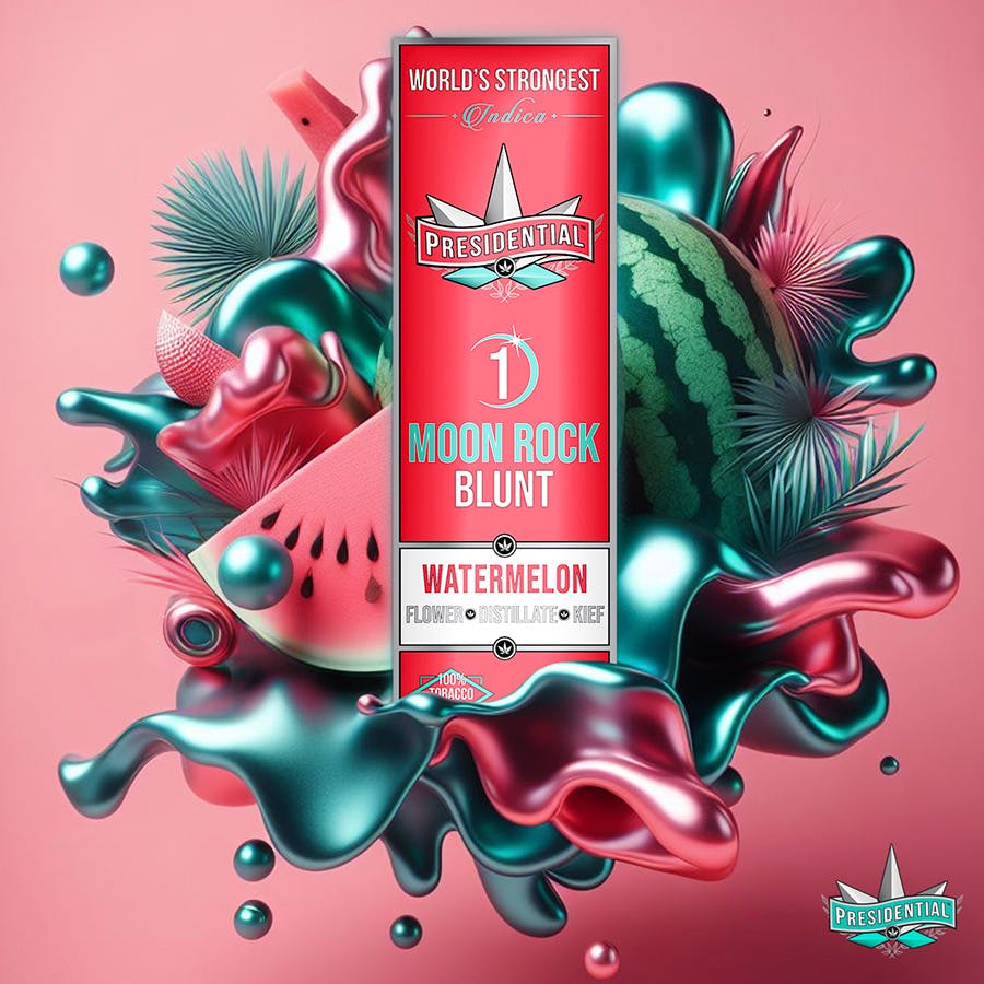 Product Moonrock Blunt |  Watermelon (I) Presidential