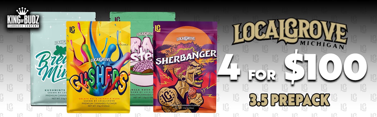 Local Grove - 3.5g Prepack 4/$100