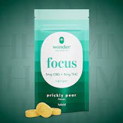 Product CL Wonder Focus Gummies -  Prickly Pear 1:1 CBG:THC