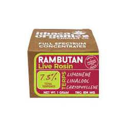 ITHACA ORGANICS | RAMBUTAN | 1 GRAM LIVE ROSIN