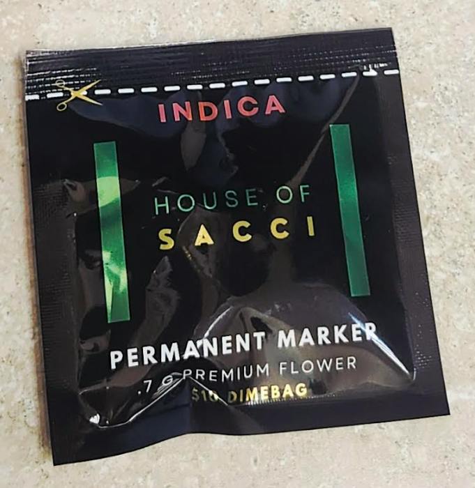 White Diamonds Dime Bag | .7g | Flower | Sativa | House of Sacci