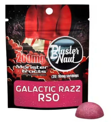 Product: MONSTER XTRACTS | BLASTER NAUT | GALACTIC RAZZ RSO | 200MG