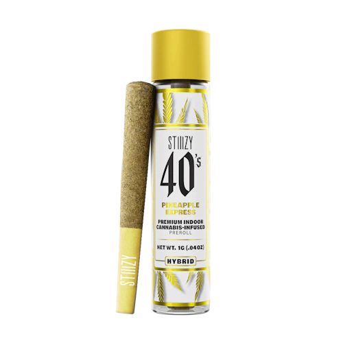 Stiiizy - 1g Live Resin Infused Preroll - Pineapple Express