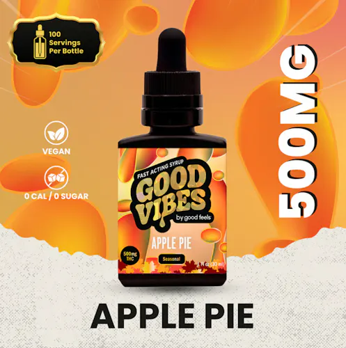 Apple Pie Fast-Acting Liquid Gummies Syrup | 500mg-1