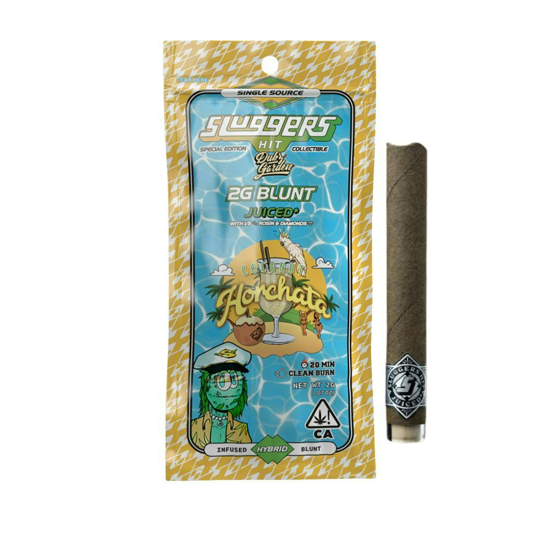 Sluggers x Dubz Garden Coconut Horchata Infused Blunt Lemonnade