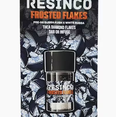 Resinco - 3.5g Live THCA Diamond Flakes - Frosted Flakes