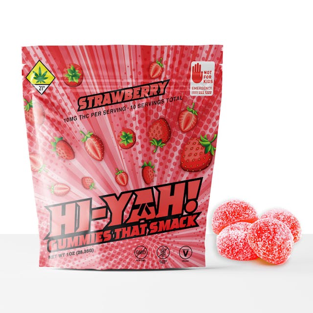 Cannabis infused gummies evenly dosed commonly sold in multi-packs, which makes controlling your intake easy and reliable. Because edibles are digested and absorbed by your stomach and liver, the activation is often longer than other consumption methods, taking on average 45 minutes, and sometimes up to 2 hours. It is important to start low and slow when consuming edibles so you don't over do it. Take extra caution to ensure edibles are out of the reach of children.