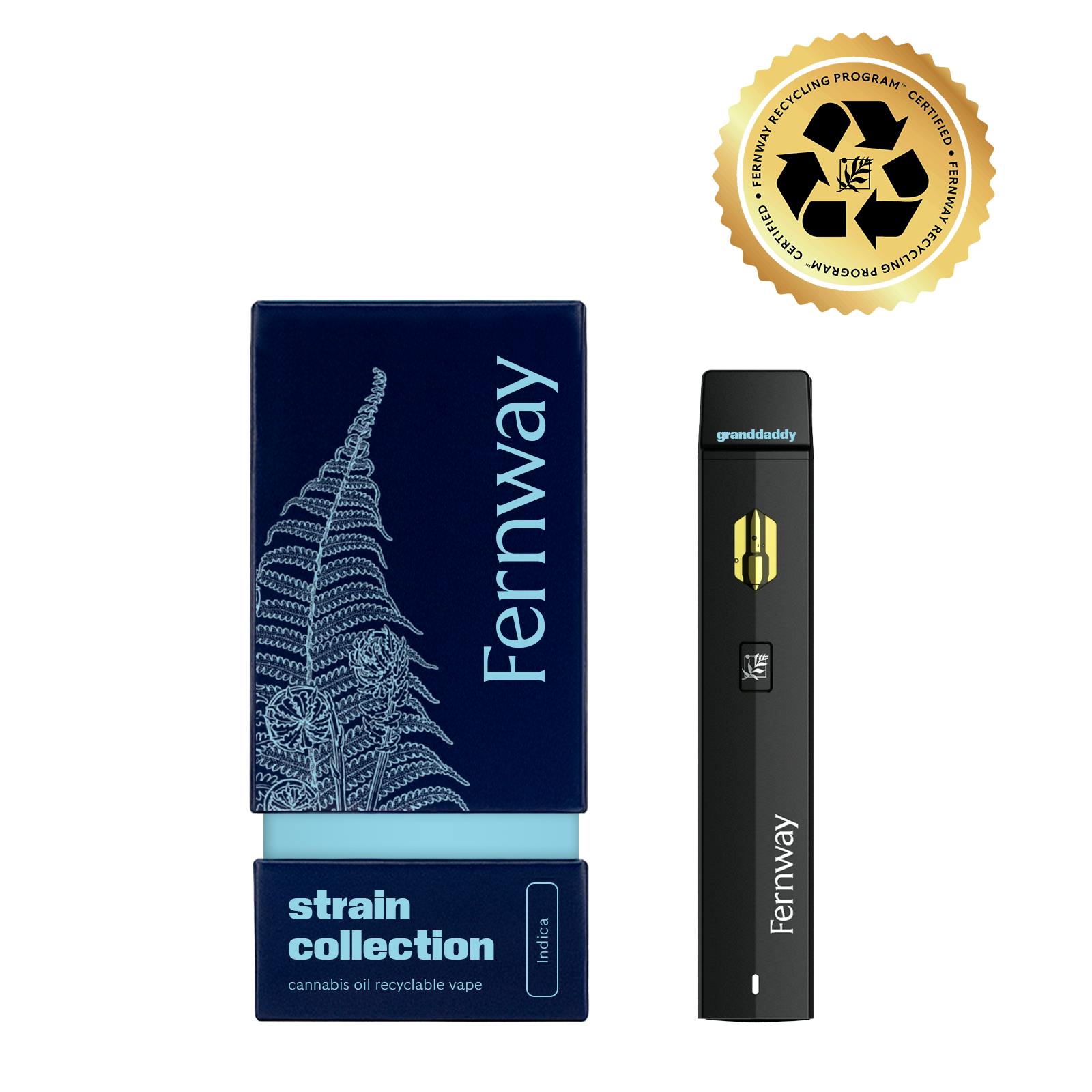 Fernway Granddaddy Purple Traveler AIO Disposable 1g