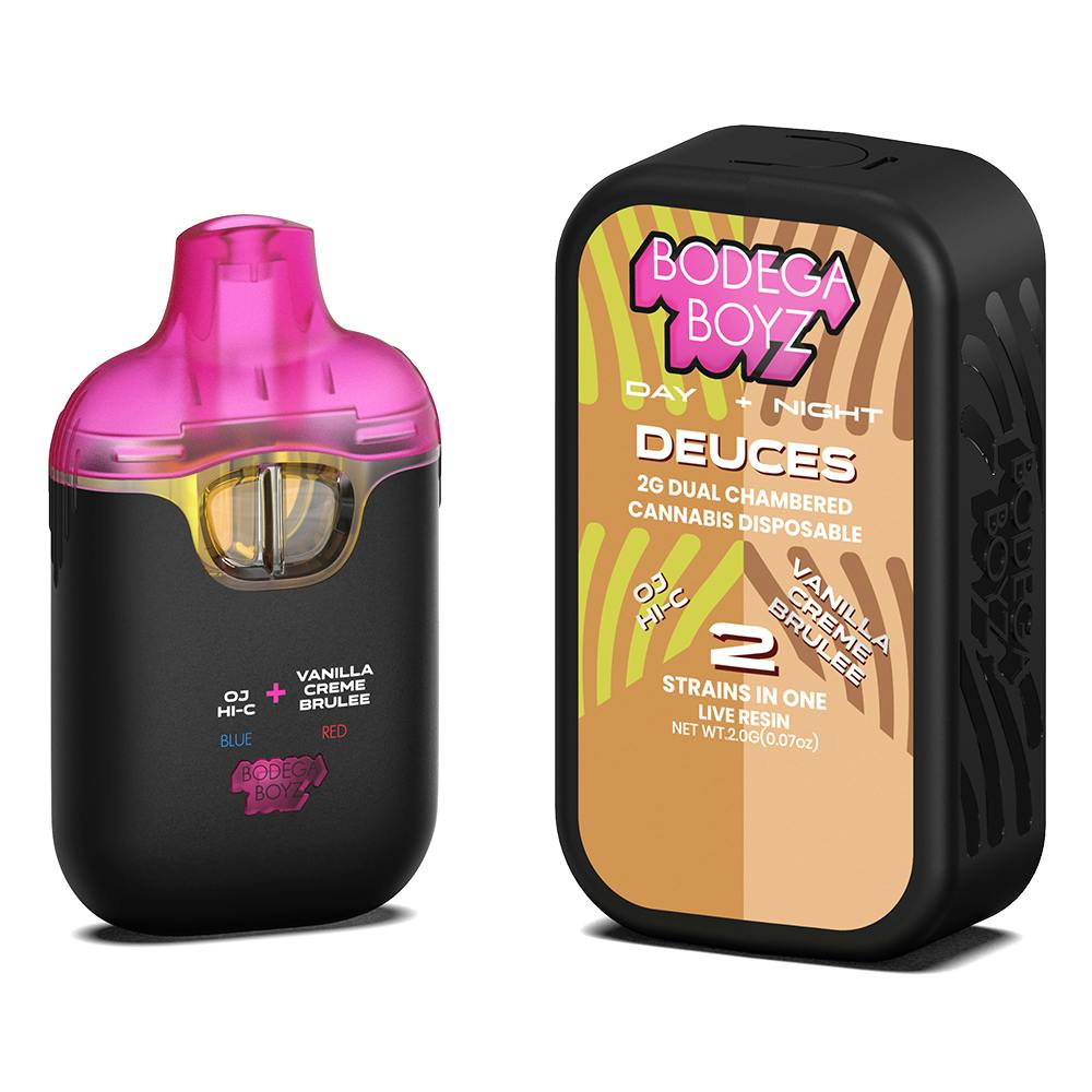Bodega Boyz - Hi-C x Vanilla Creme Brulee Disposable Vape - 2g | Kaya Bliss 