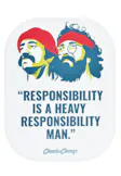 Cheech Chong's™ x Metal Rolling Tray Responsibility 7"x5.5