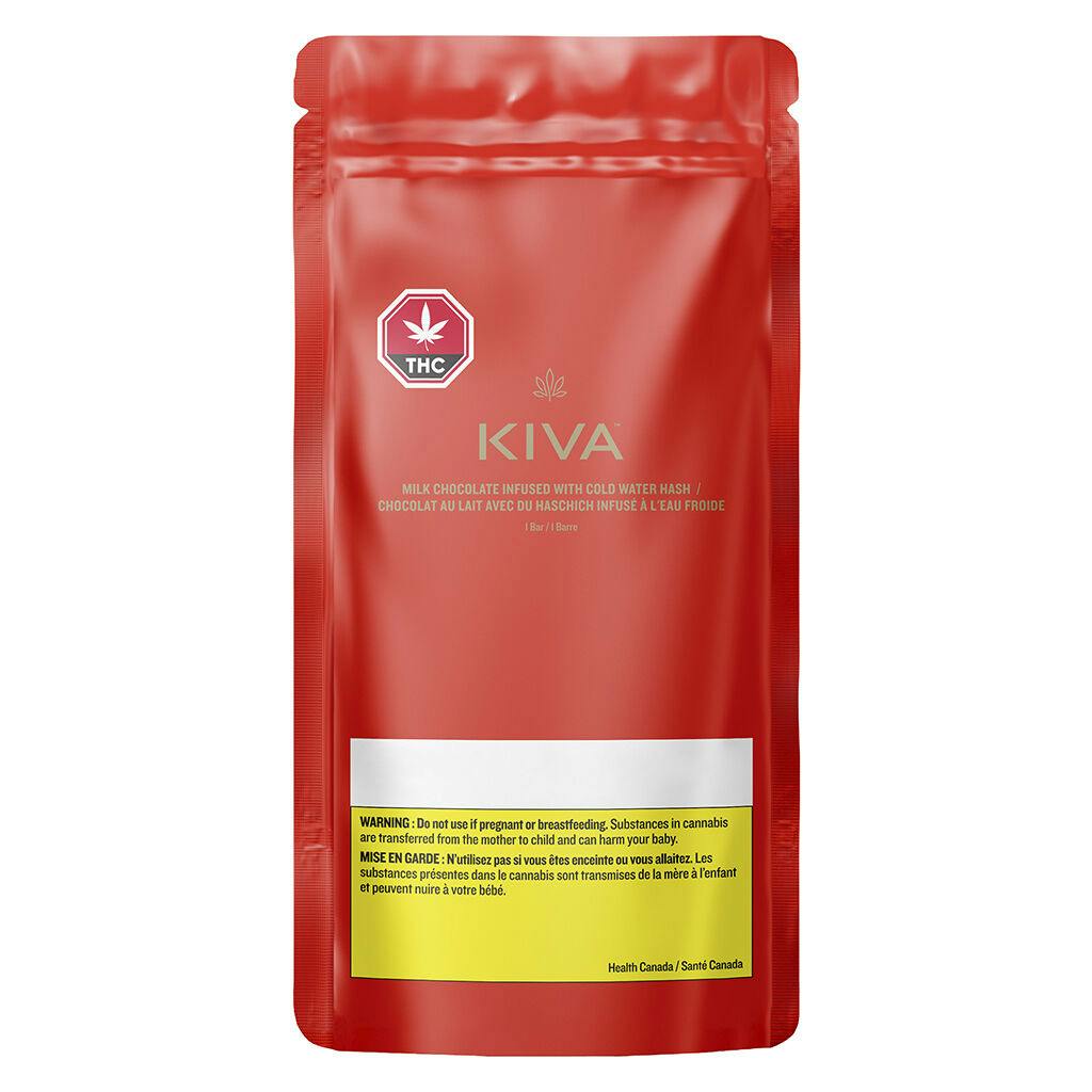 Kiva Bar Milk Chocolate Cannabis Edible