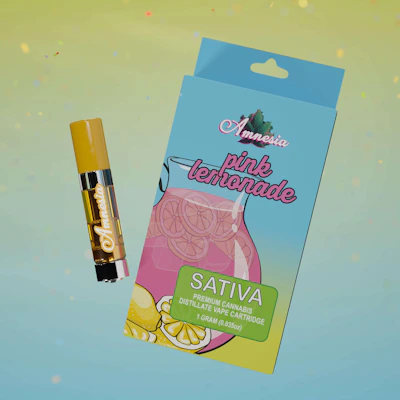 Amnesia - 1g Cart - Pink Lemonade
