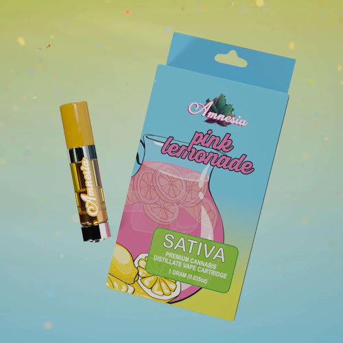 Amnesia - 1g Cart - Pink Lemonade