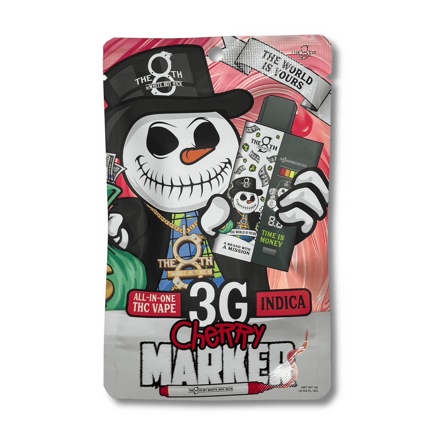 Product: White Boy Rick | Live Resin Disposable - 3g - Cherry Marker