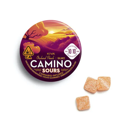 Camino Sours Balance Orchard Peach Gummies [10pk]-1