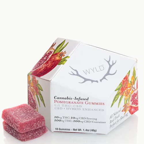 Pomegranate 1:1 Gummies