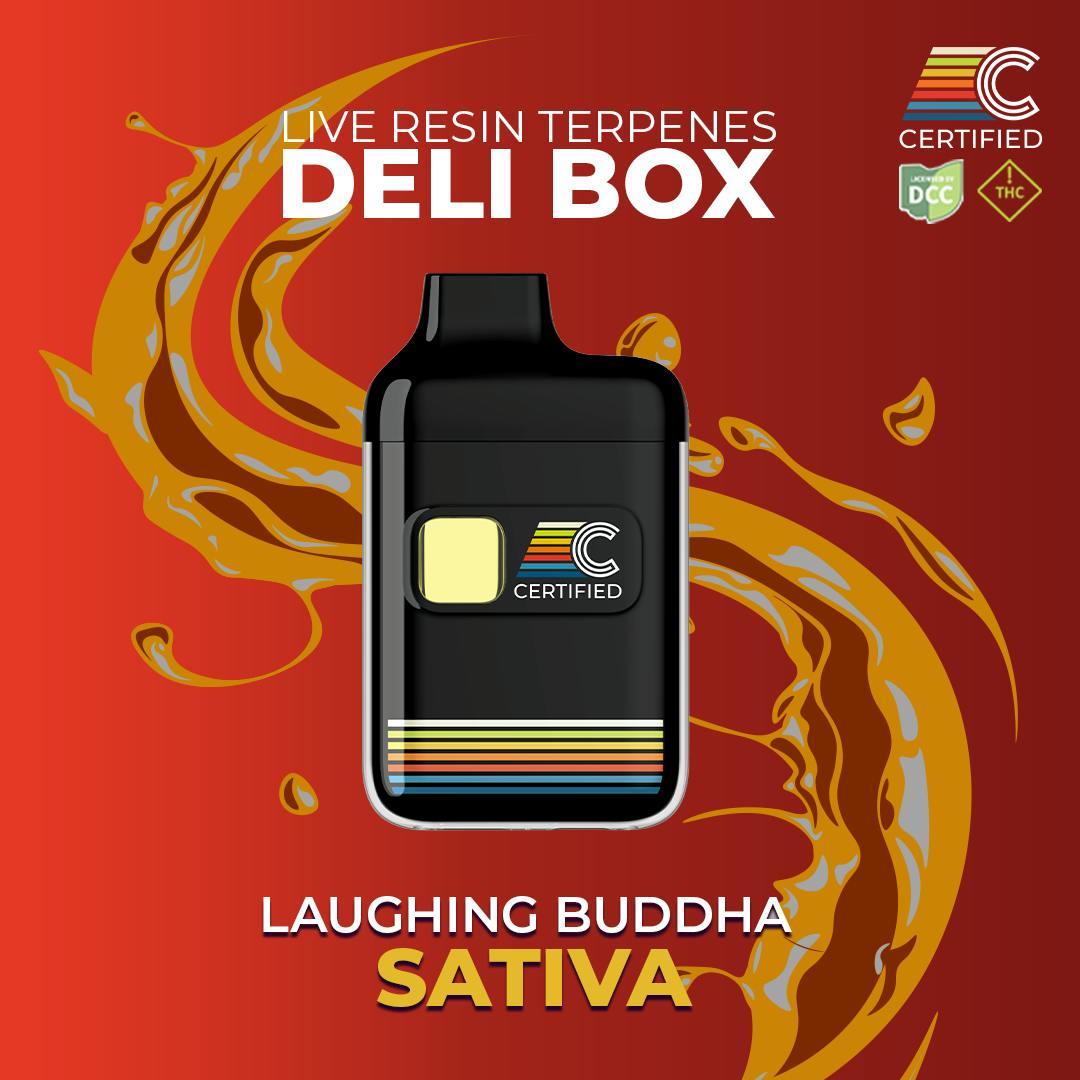 Laughing Buddha - LRT Deli Box | 1g Distillate Disposable | Columbus