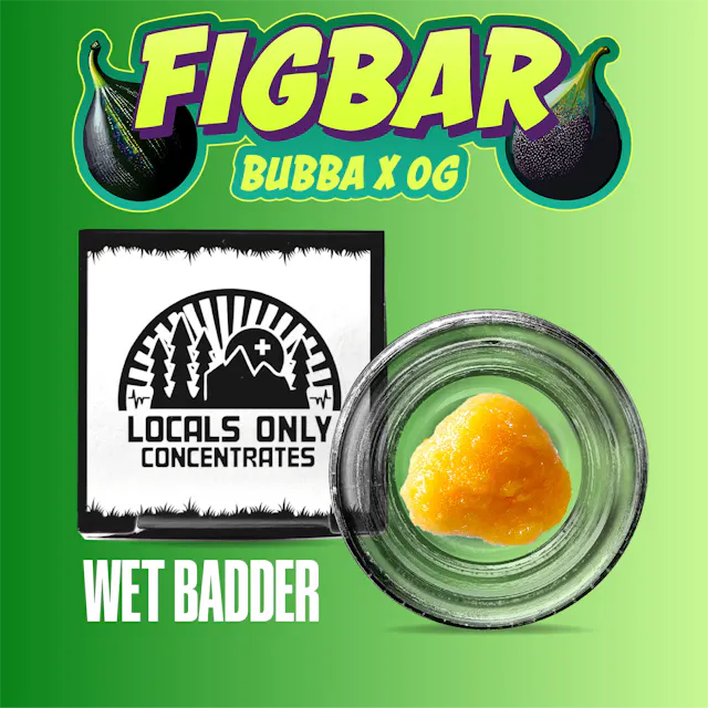 Locals Only Wet Badder Fig Bar 1g (indica)