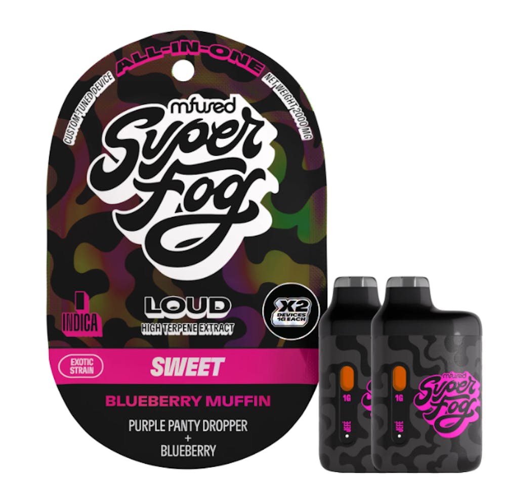Product Disposable | Blueberry Muffin (I) 2pk | Loud | Mfused