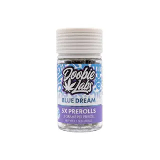 DOOBIE LABS | BLUE DREAM | 5 X .5 GRAM PRE-ROLLS